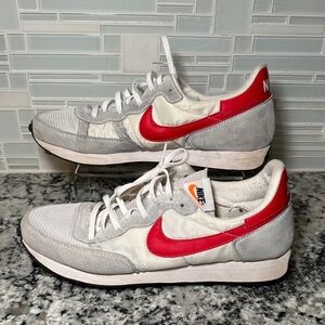 Nike Challenger OG Gray White University Red Shoes - 10